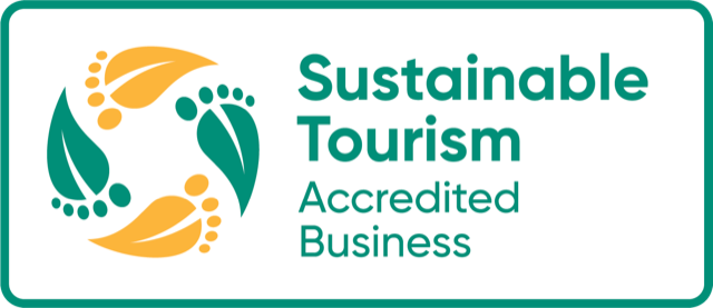 Sustainable Tourism Logo ibis styles the entrance