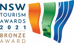 NSW Tourism Awards 2021 - Bronze Award - Landscape